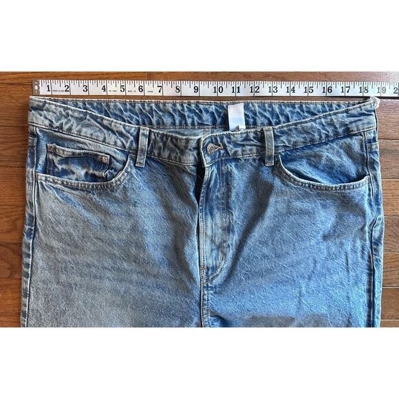 &Denim Ultra High Waist Wide NWOT Size 16 - Picture 6 of 11